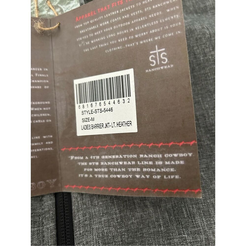 STS RANCHWEAR Gray Jacket NWT - Picture 14 of 16